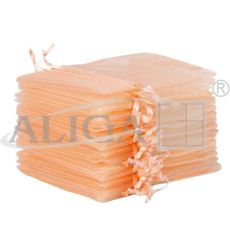 Woreczki SO-30-01 z organzy ecru 10x15cm op.24szt.