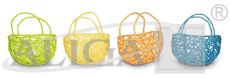 Koszyczki papierowe WKSZ-8704 op. 6szt. 18cm x 15cm x 12cm