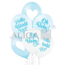 Balony BN06-588 - Dla chłopca - op. 6 szt. PROM