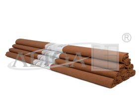 Crinkled сrepe paper KR-44 Light Brown