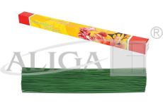 Druty florystyczne DA-1664 zielone, rozm. 1,2mm, dł. ok.40cm, pud. 1kg (ok. 287 szt.)