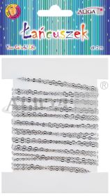 Łańcuszek ZWB-3605 w kolorze srebrnym, rozm. 2,5mm, dł. 2m